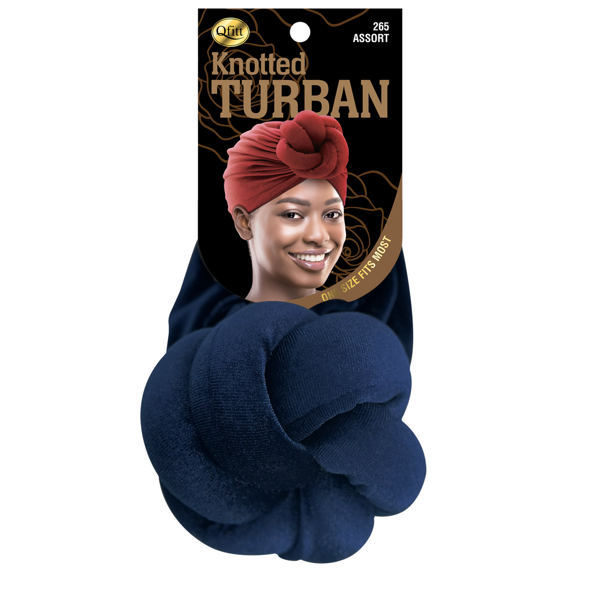 Knotted Turban - 6 pcs set