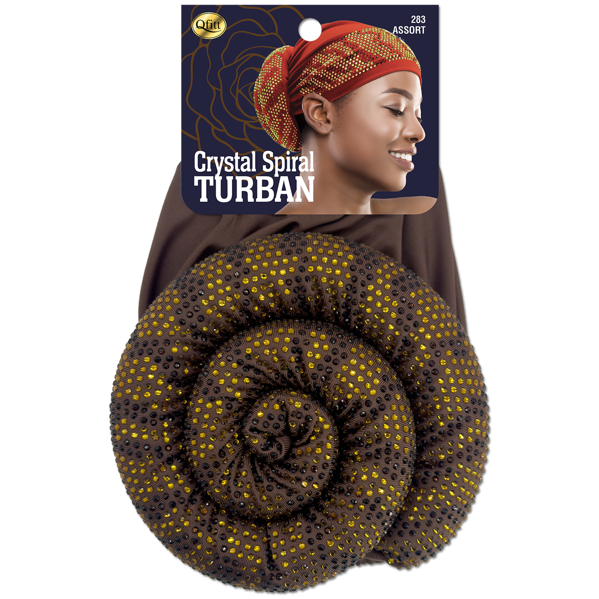 Crystal Spiral Turban