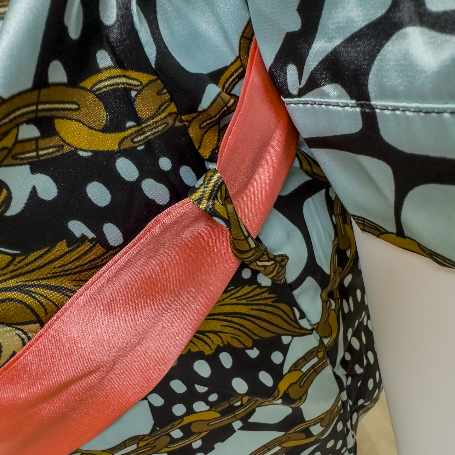 LUX PATTERN ROBE SHORT : BQ-3