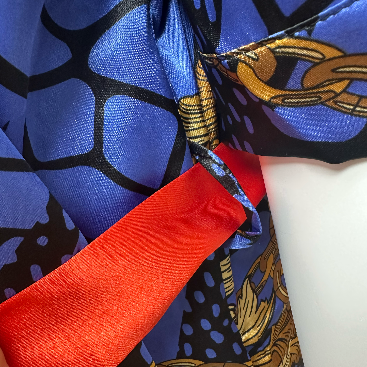 LUX PATTERN ROBE SHORT : BQ-5
