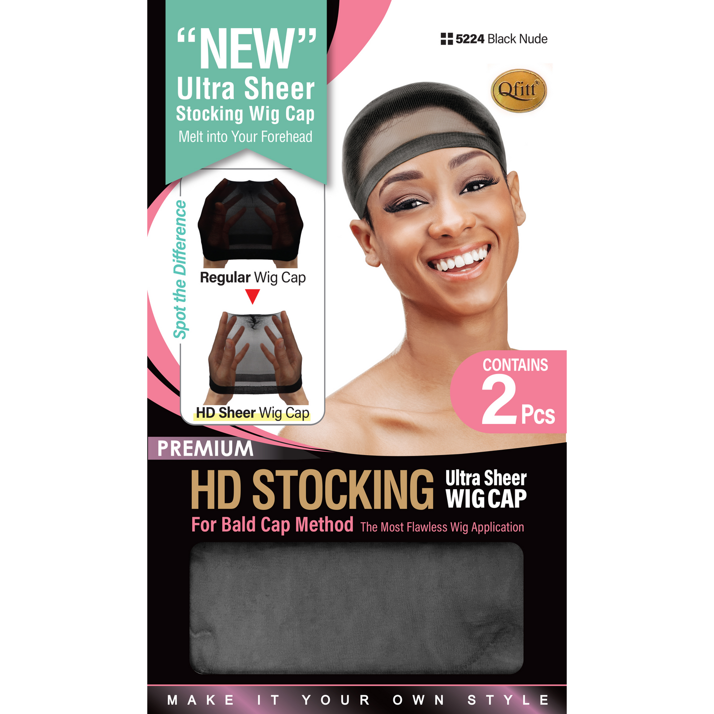 HD STOCKING ULTRA SHEER WIG CAP