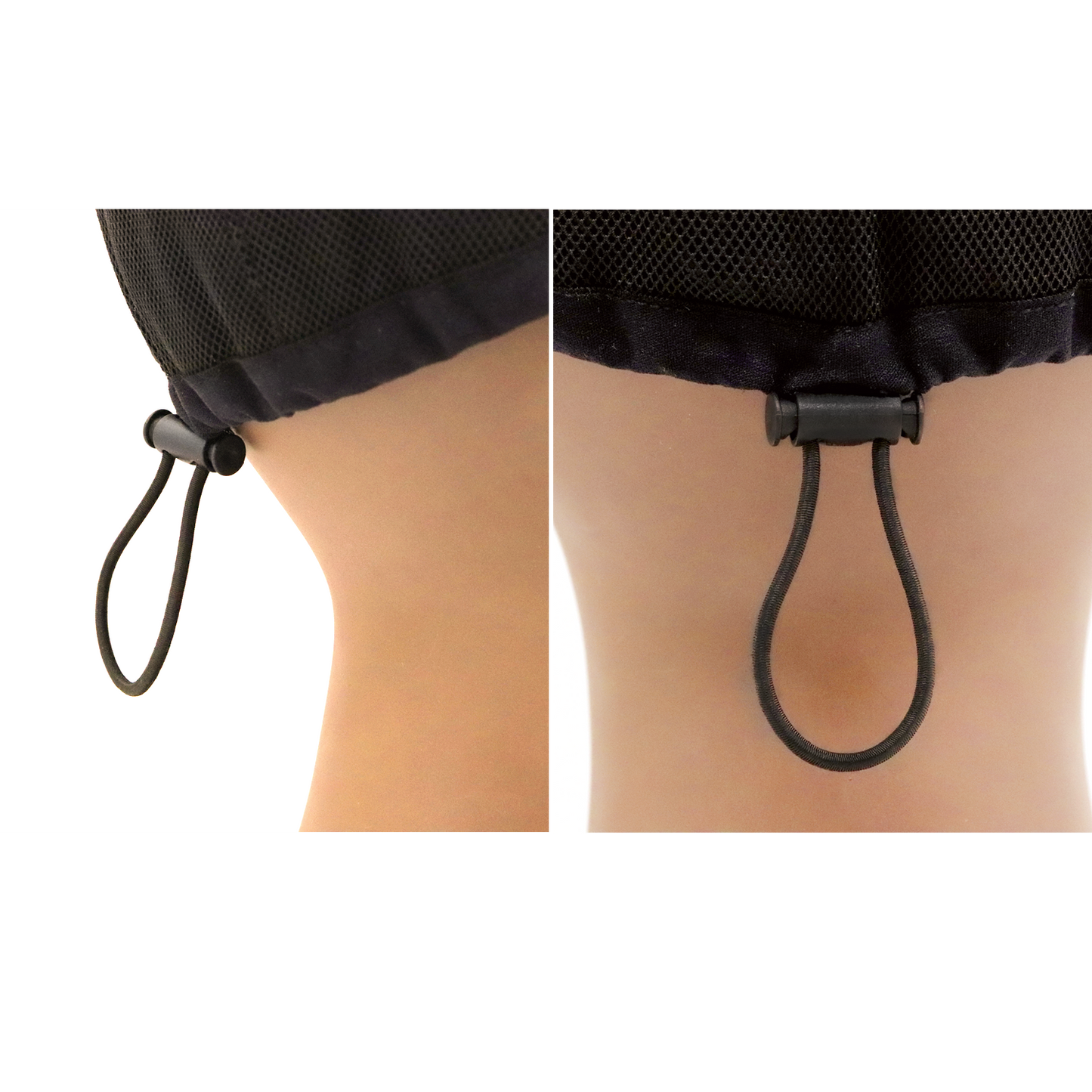 DRAWSTRING STRETCH WIG CAP