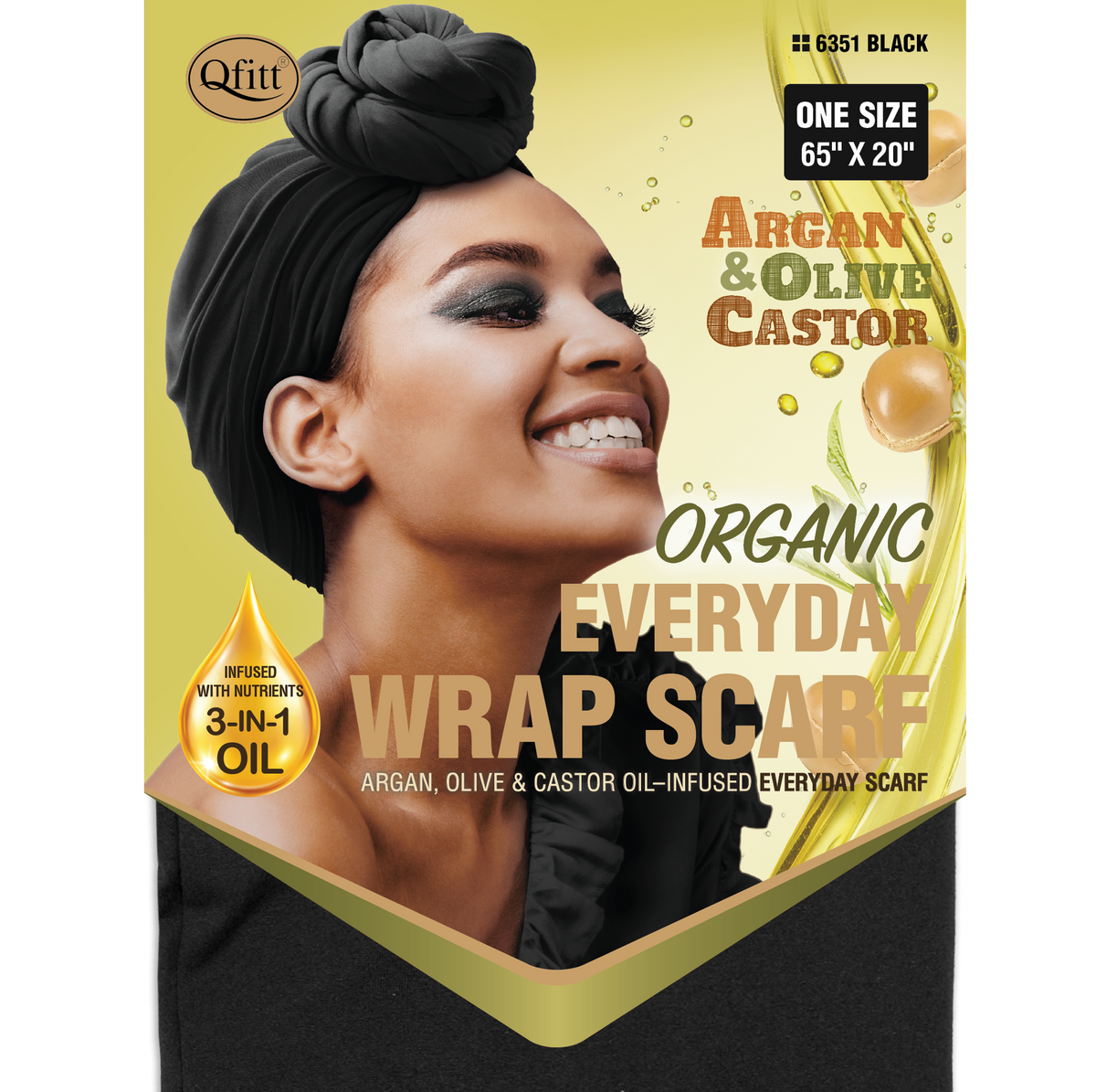 Organic Everyday Wrap Scarf - 12 pcs set