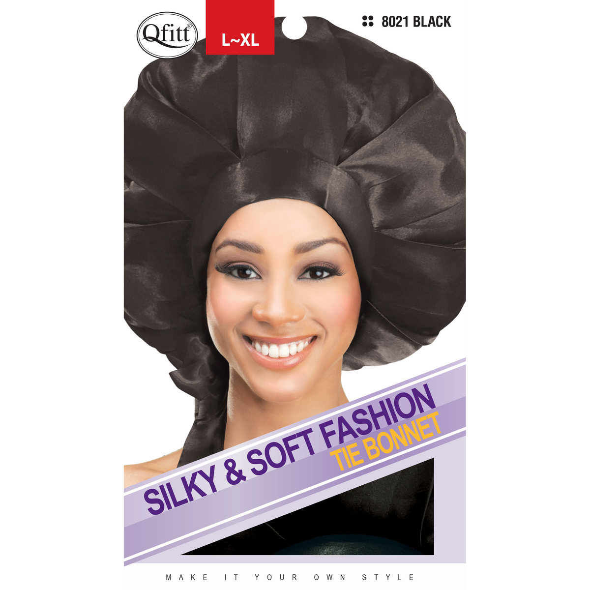 Silky & Soft Tie Bonnet