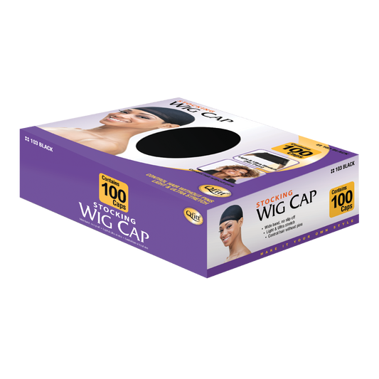 BULK STOCKING WIG CAP - 100PCS