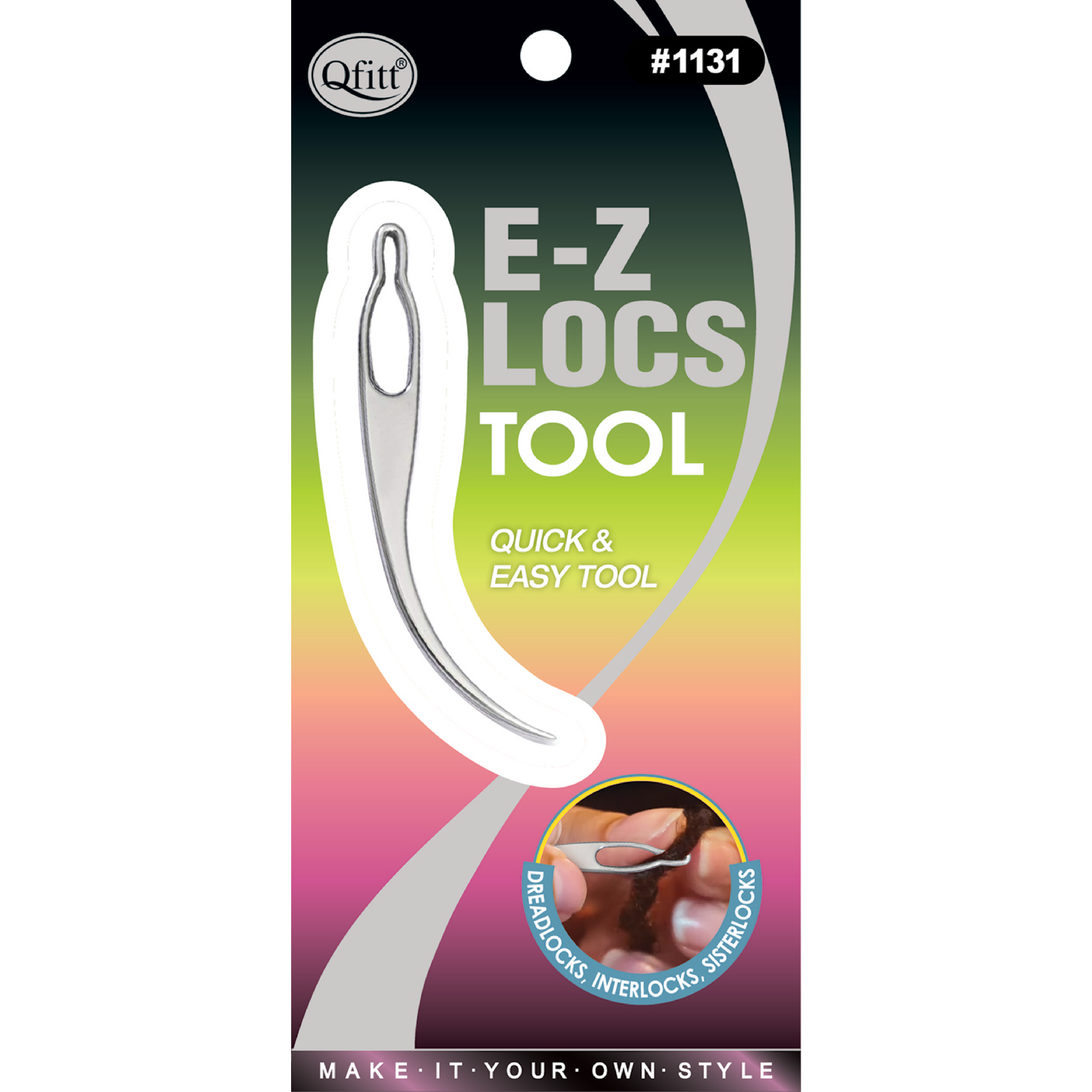 1131 Qfitt E-Z Locs Tool (12PC) -  : Beauty Supply
