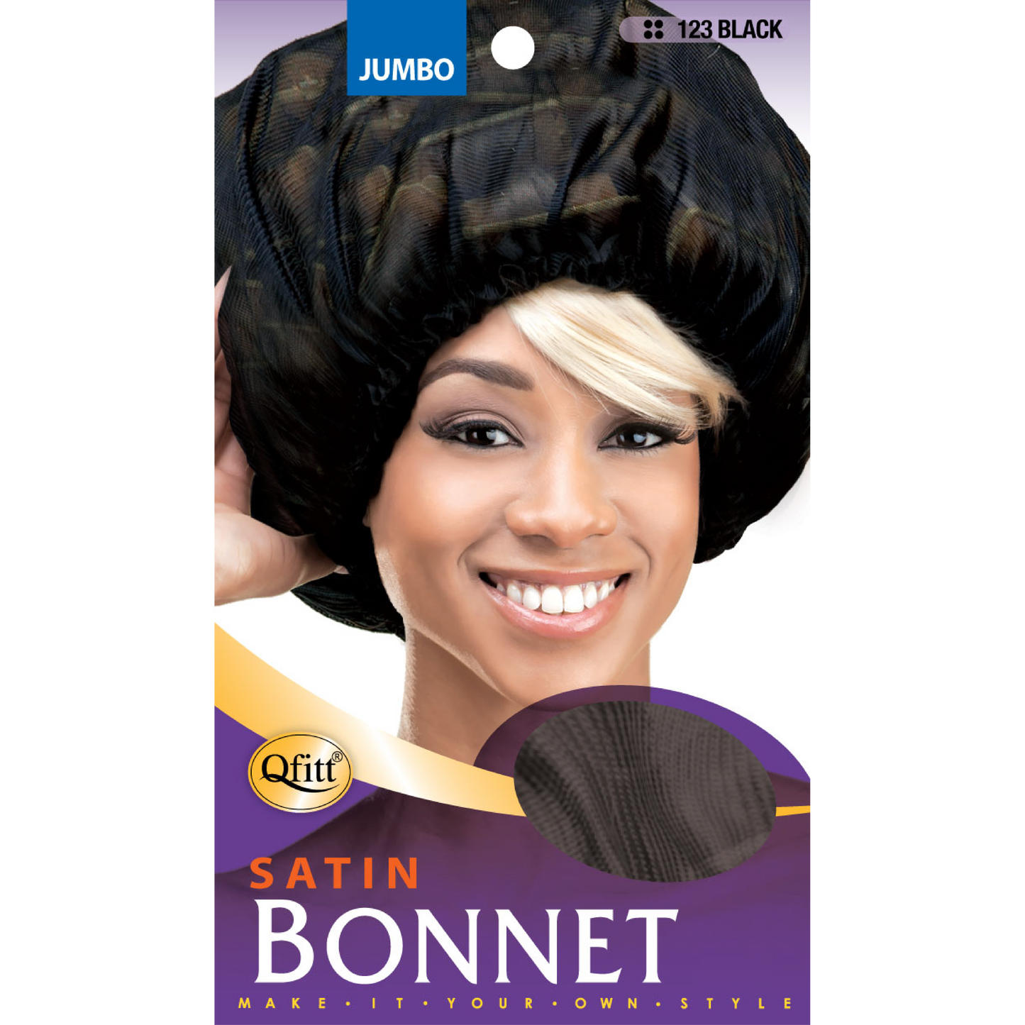 JUMBO SATIN BONNET