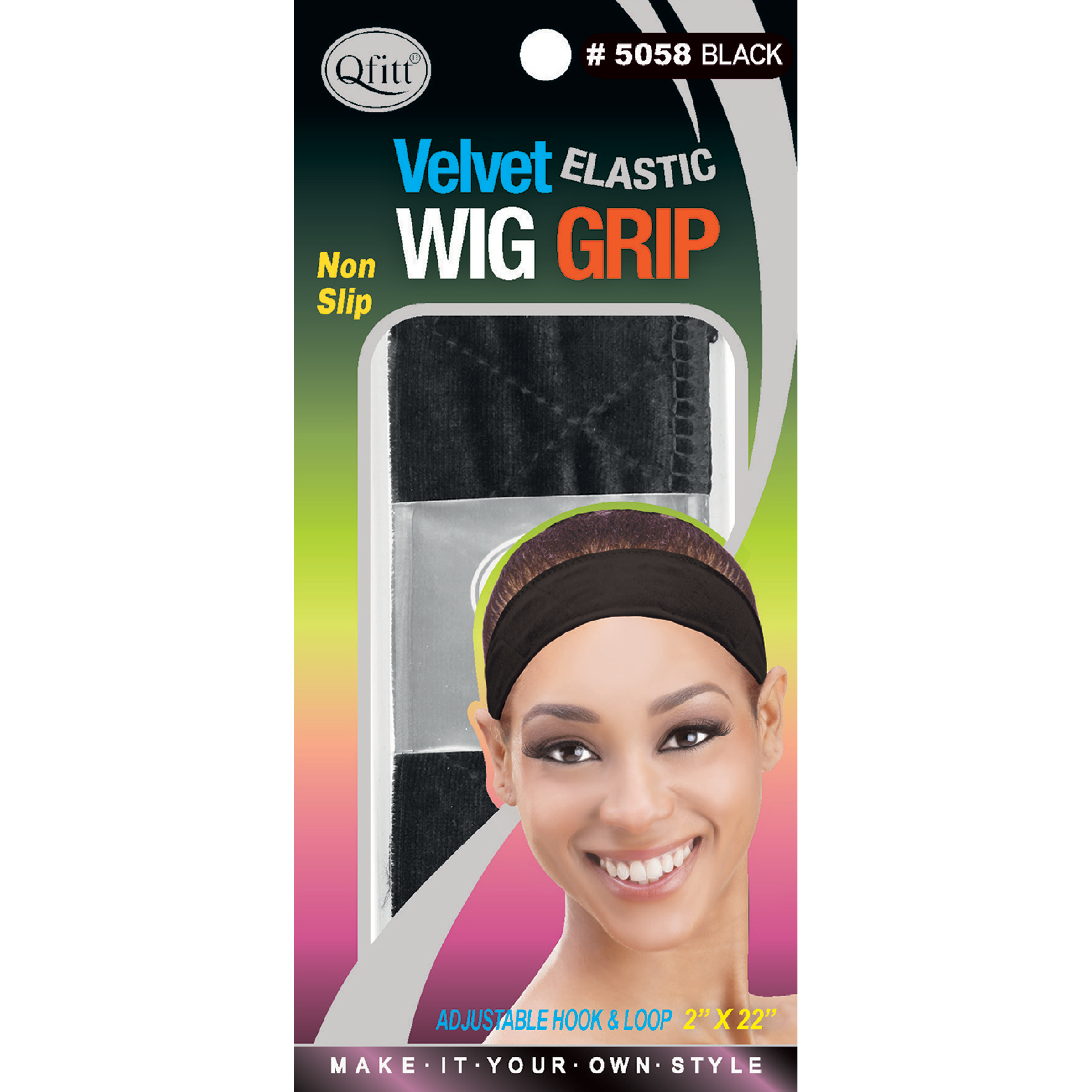 Velvet Wig Grip with Adjustable Band & Swiss Lace – House of WIGS