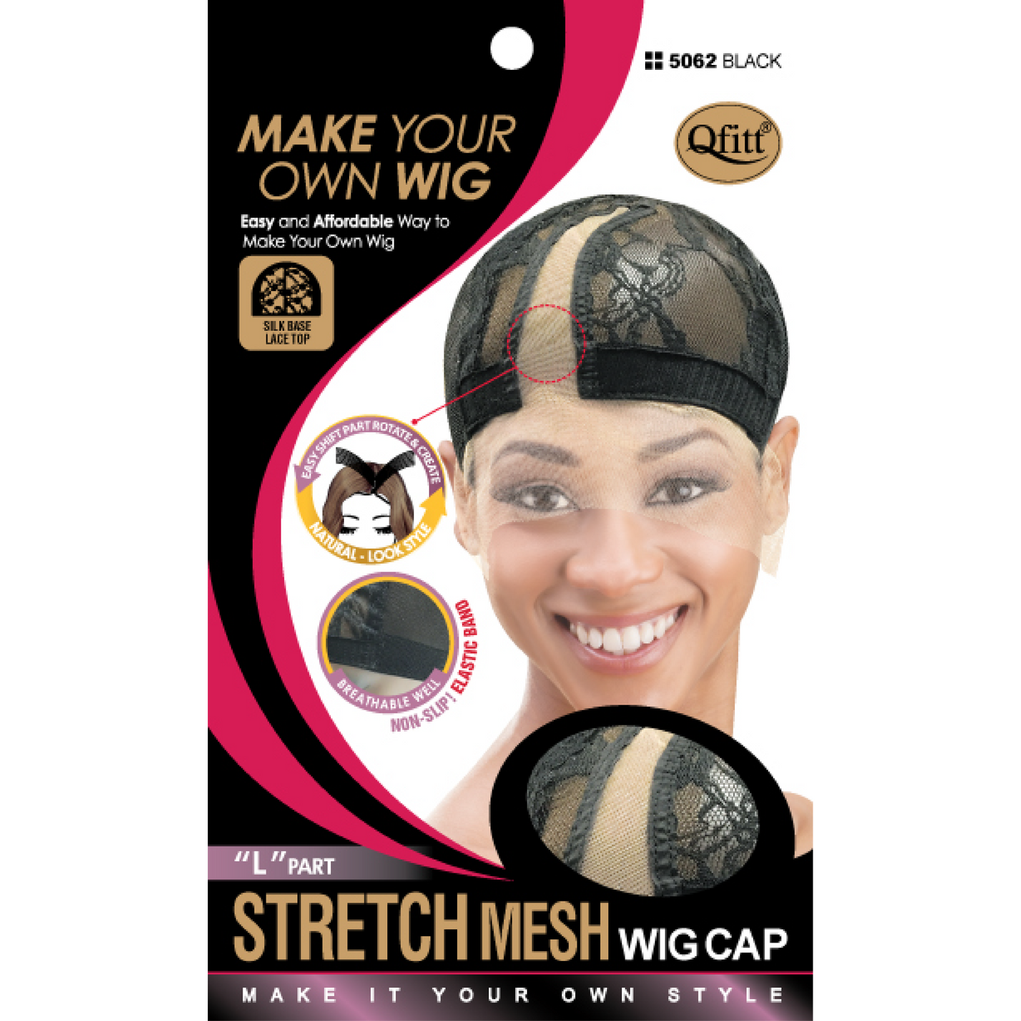 STRETCH MESH WIG CAP