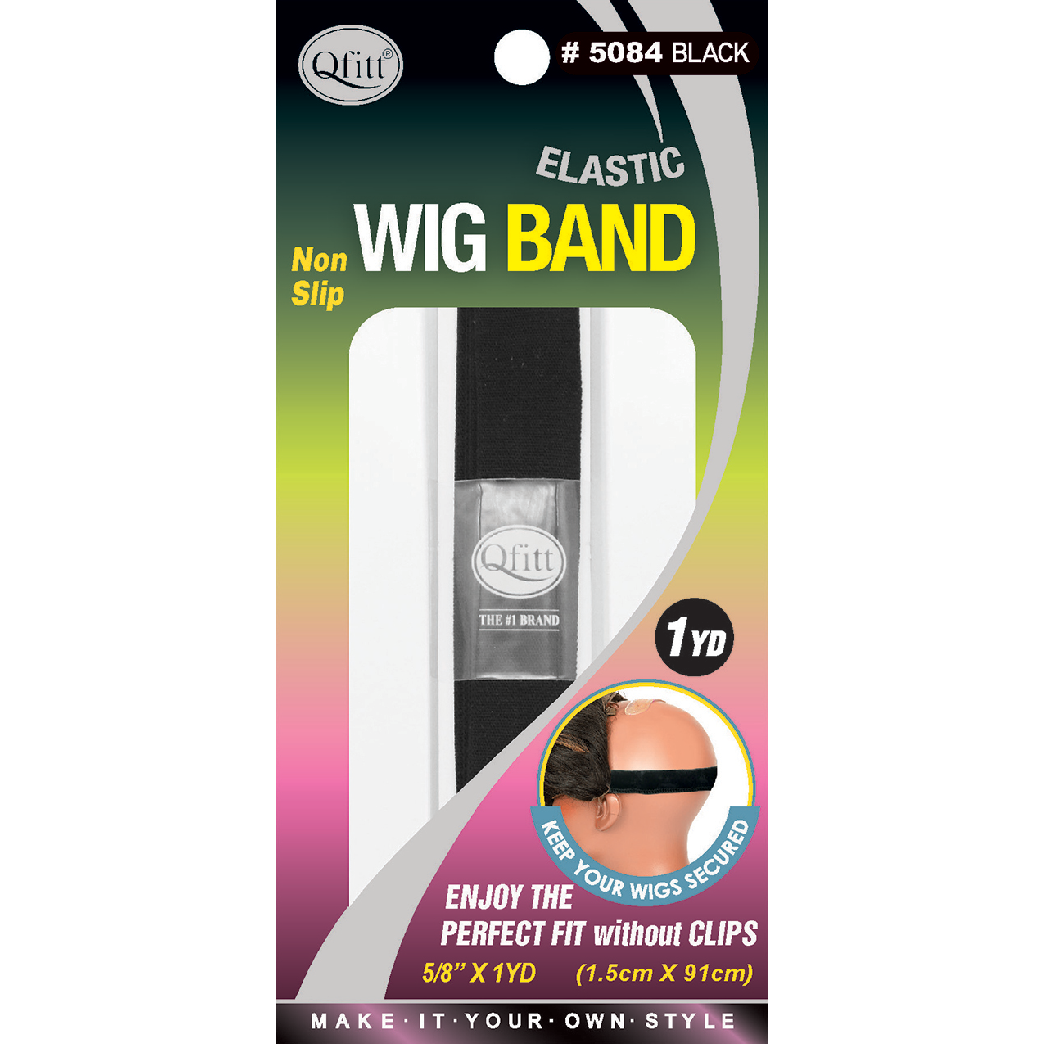 Nunify 5Pcs/Lot Adjustable Elastic Band For Wigs Making Wig 1Pcs