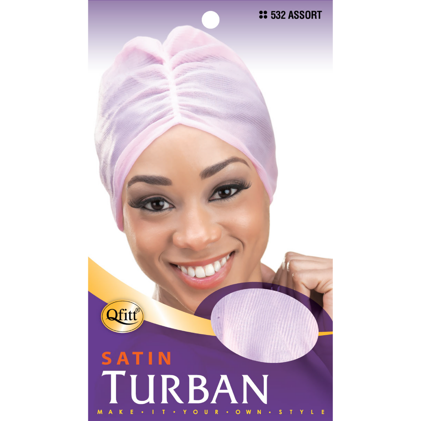 SATIN TURBAN