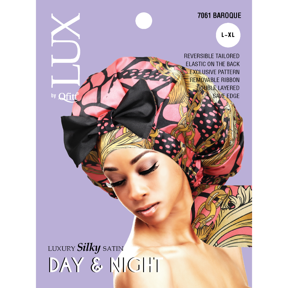 X-LARGE LUXURY SILKY SATIN DAY & NIGHT - PATTERN