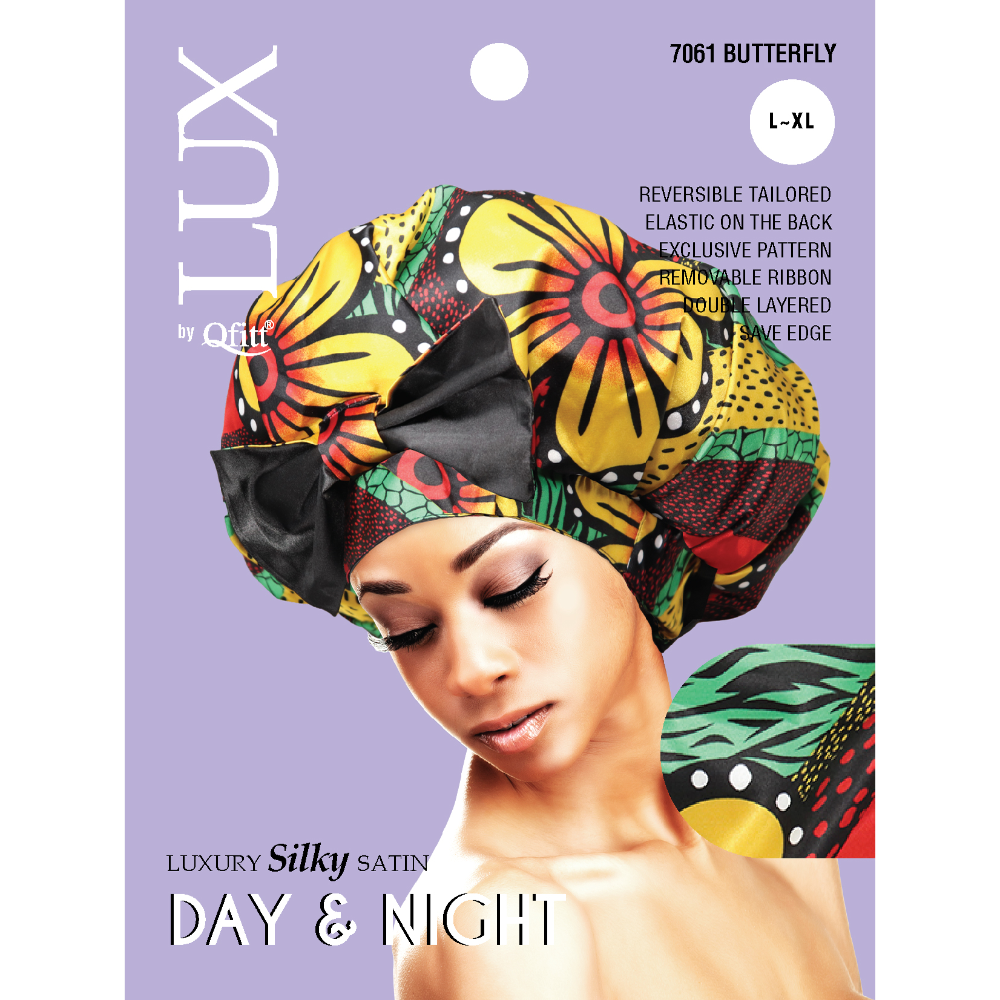 X-LARGE LUXURY SILKY SATIN DAY & NIGHT - PATTERN