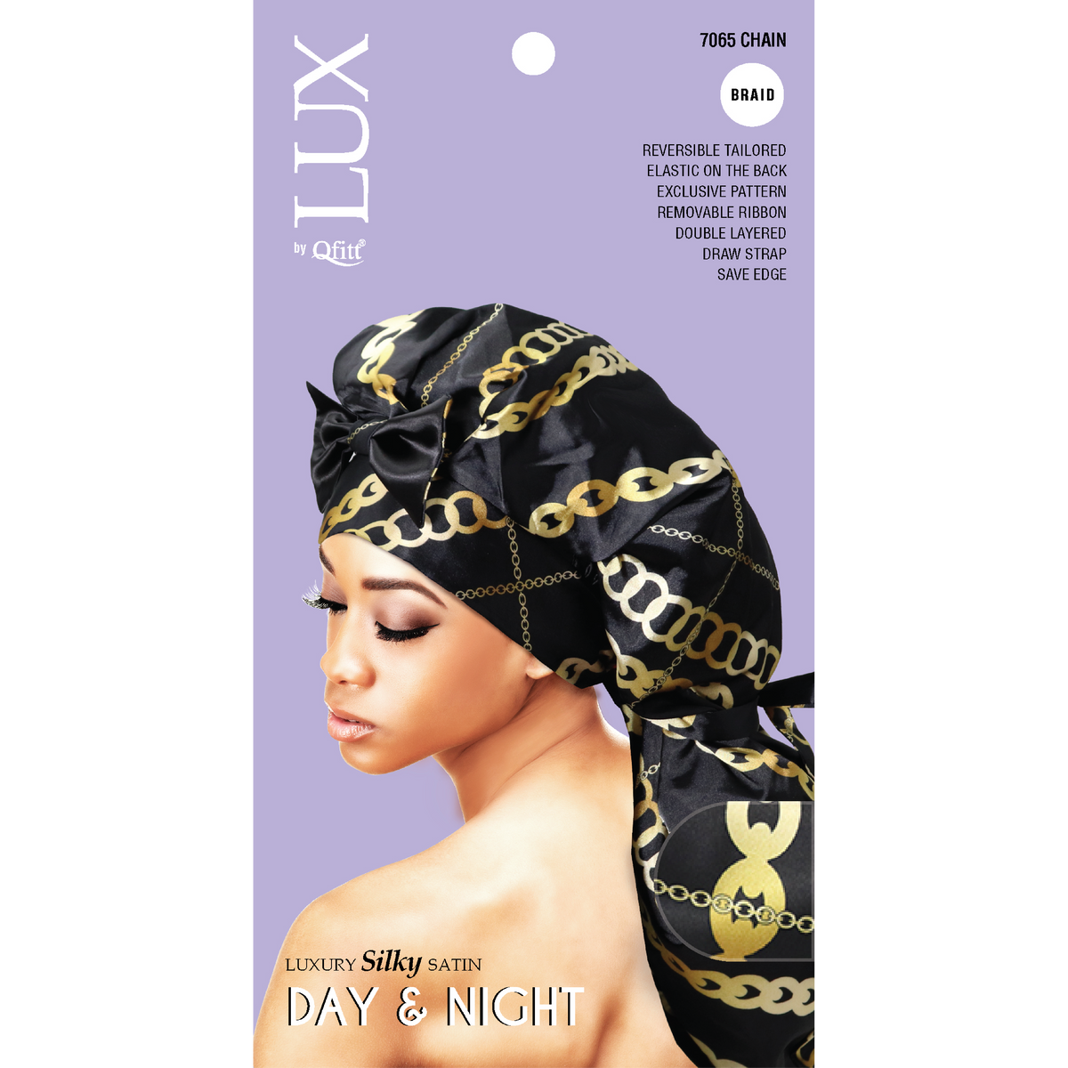 (Braid) Luxury Silky Satin Day & Night - Pattern - 6 pcs set