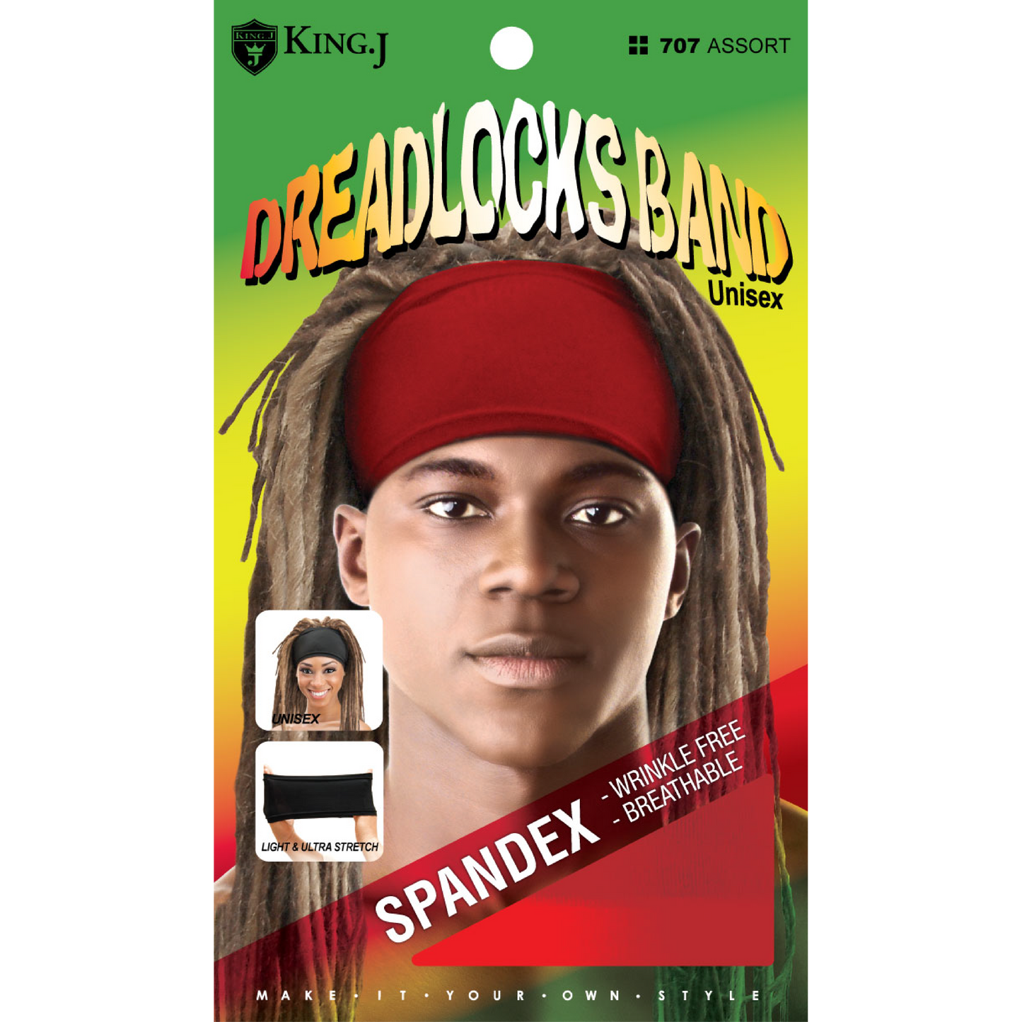 SPANDEX DREADLOCKS BAND
