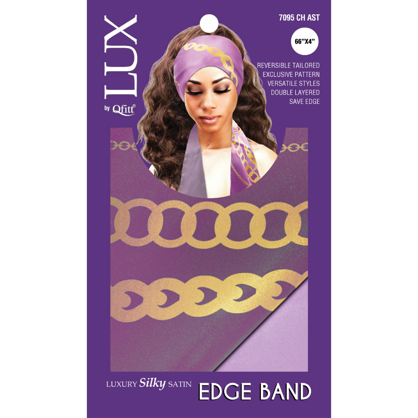 LUXURY SILKY SATIN EDGE BAND - PATTERN