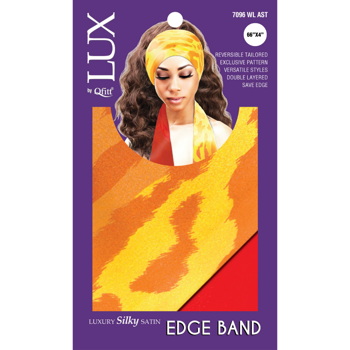 Luxury Silky Satin Edge Band - Pattern - 6 pcs set