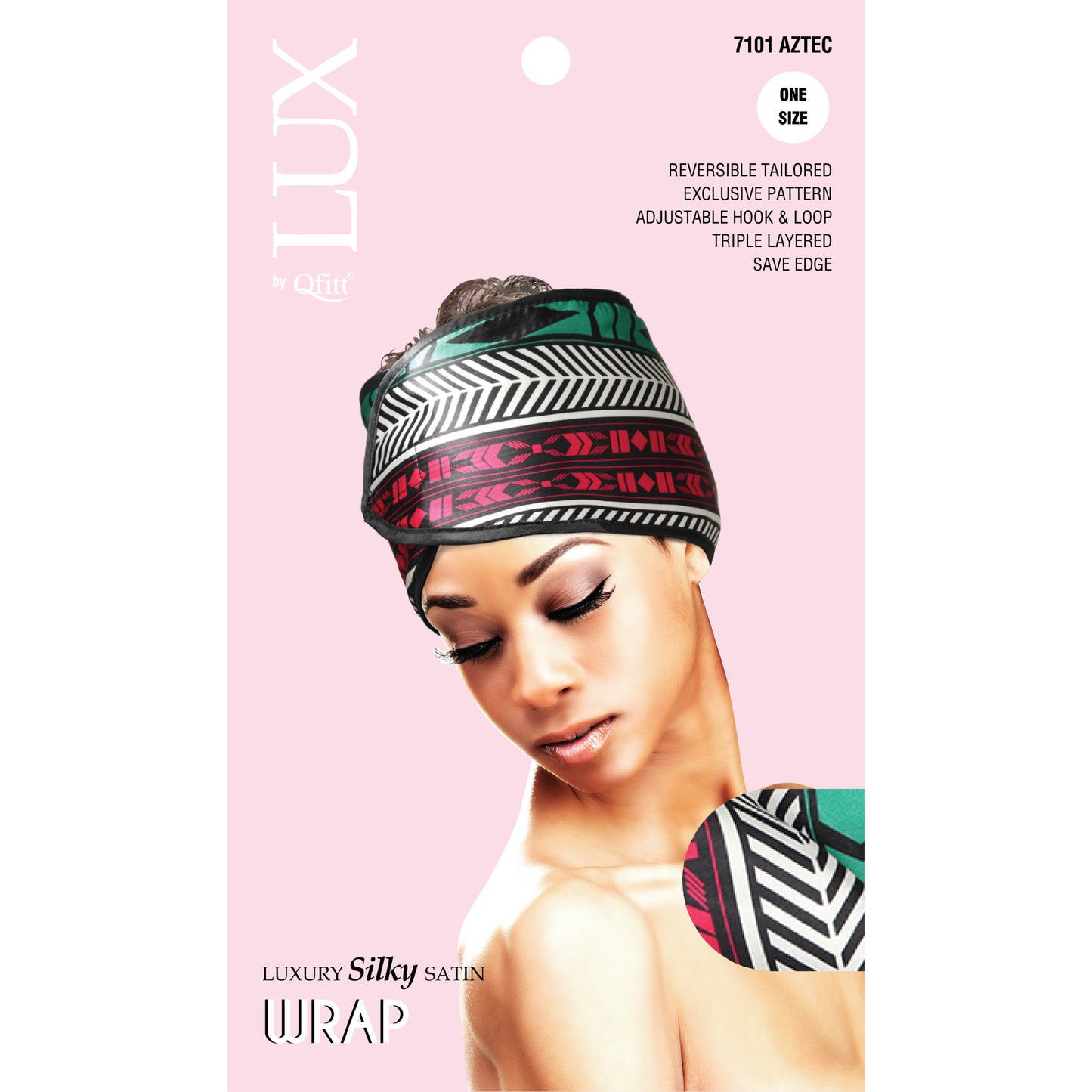LUXURY SILKY SATIN WRAP - PATTERN
