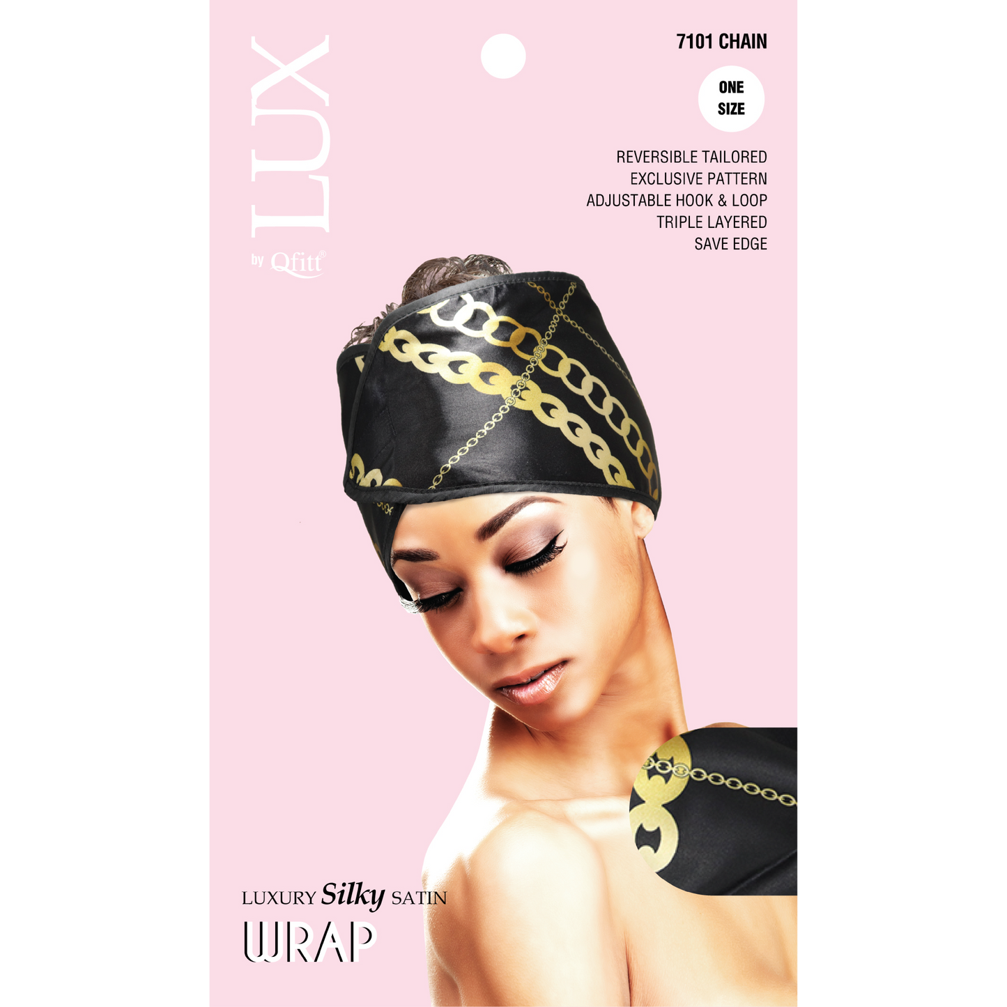 LUXURY SILKY SATIN WRAP - PATTERN