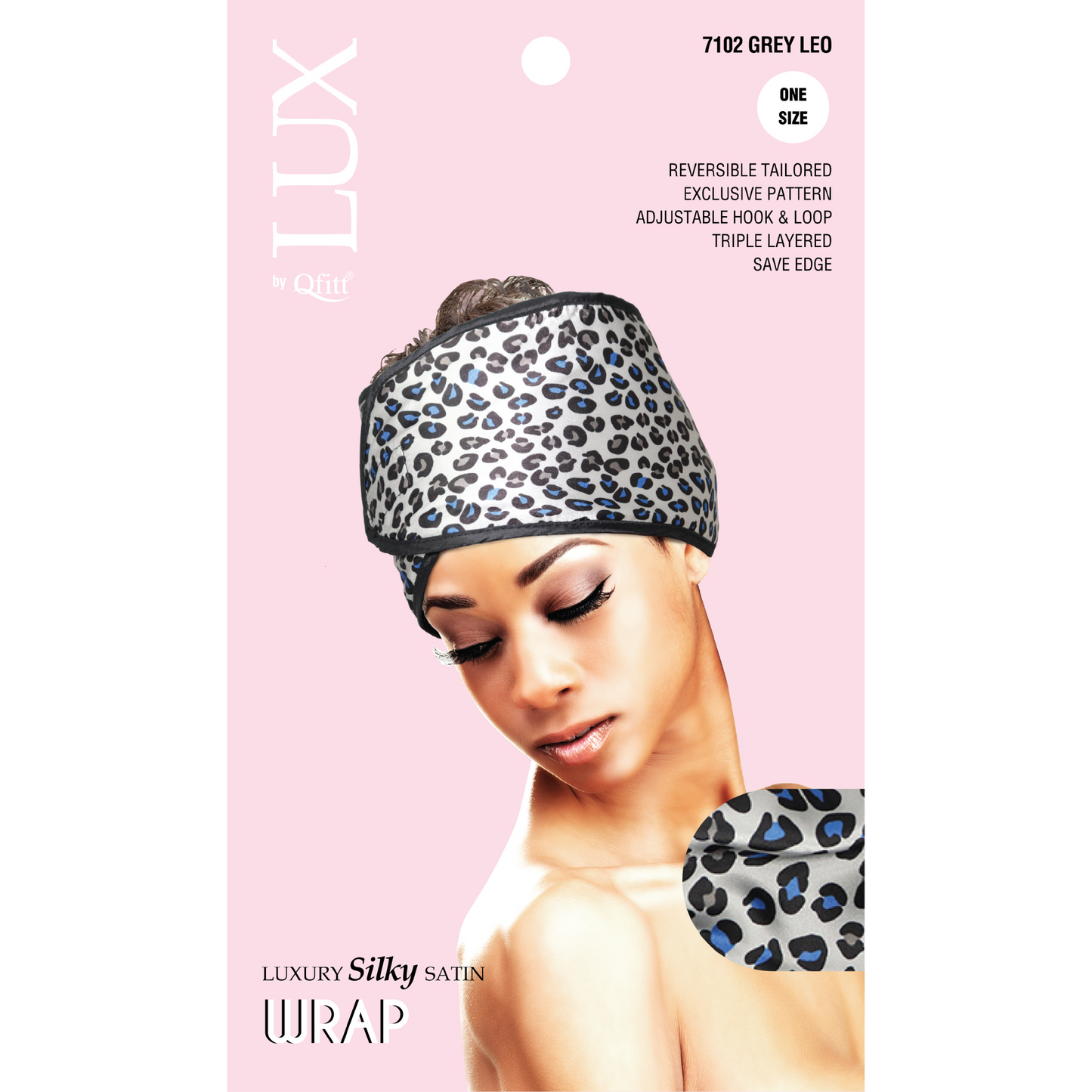 LUXURY SILKY SATIN WRAP - PATTERN