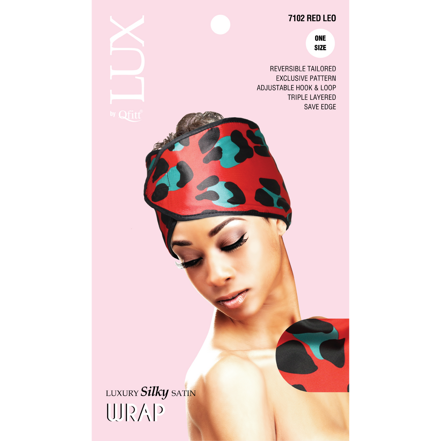 LUXURY SILKY SATIN WRAP - PATTERN