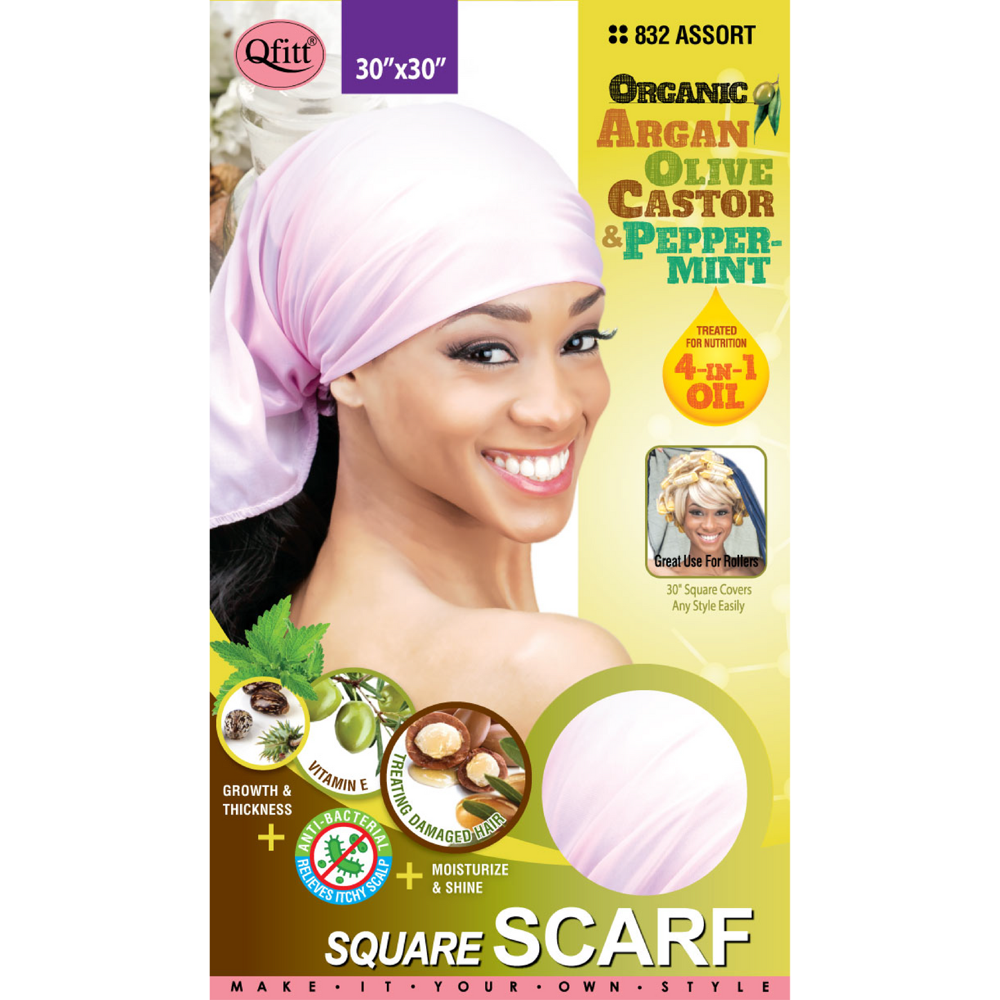 ORGANIC SQUARE SCARF