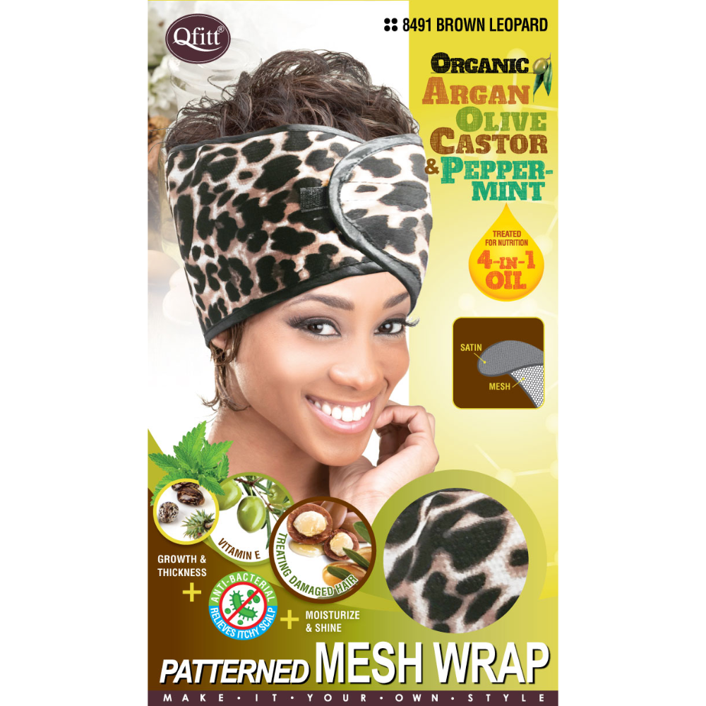 ORGANIC PATTERNED MESH WRAP