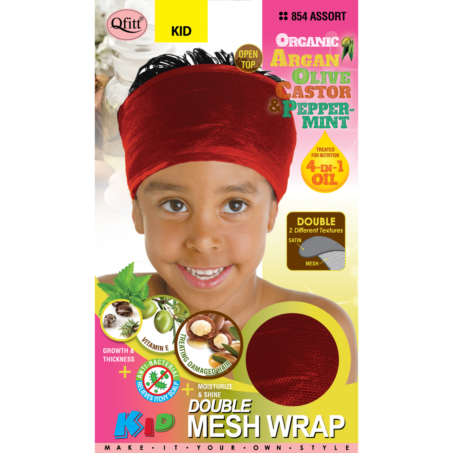 KIDS ORGANIC DOUBLE MESH WRAP