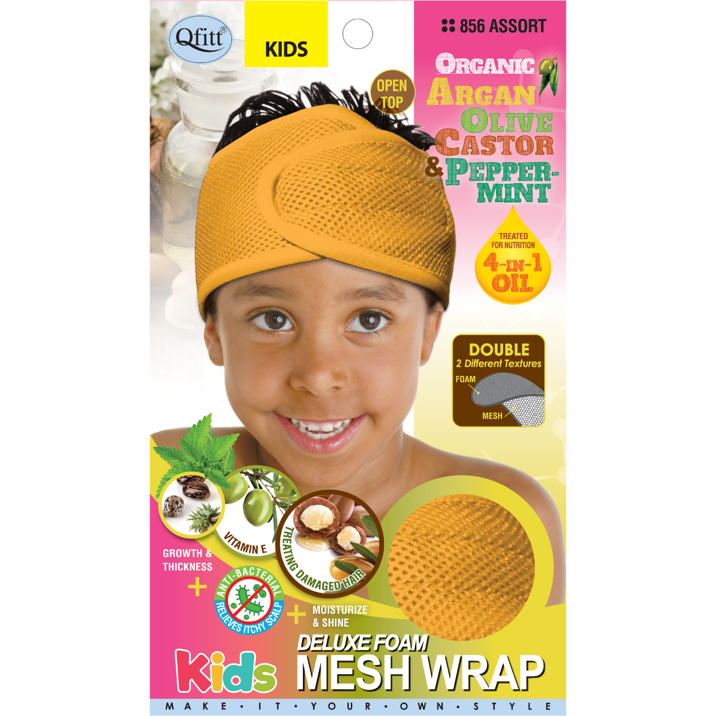KIDS ORGANIC DELUXE FOAM MESH WRAP