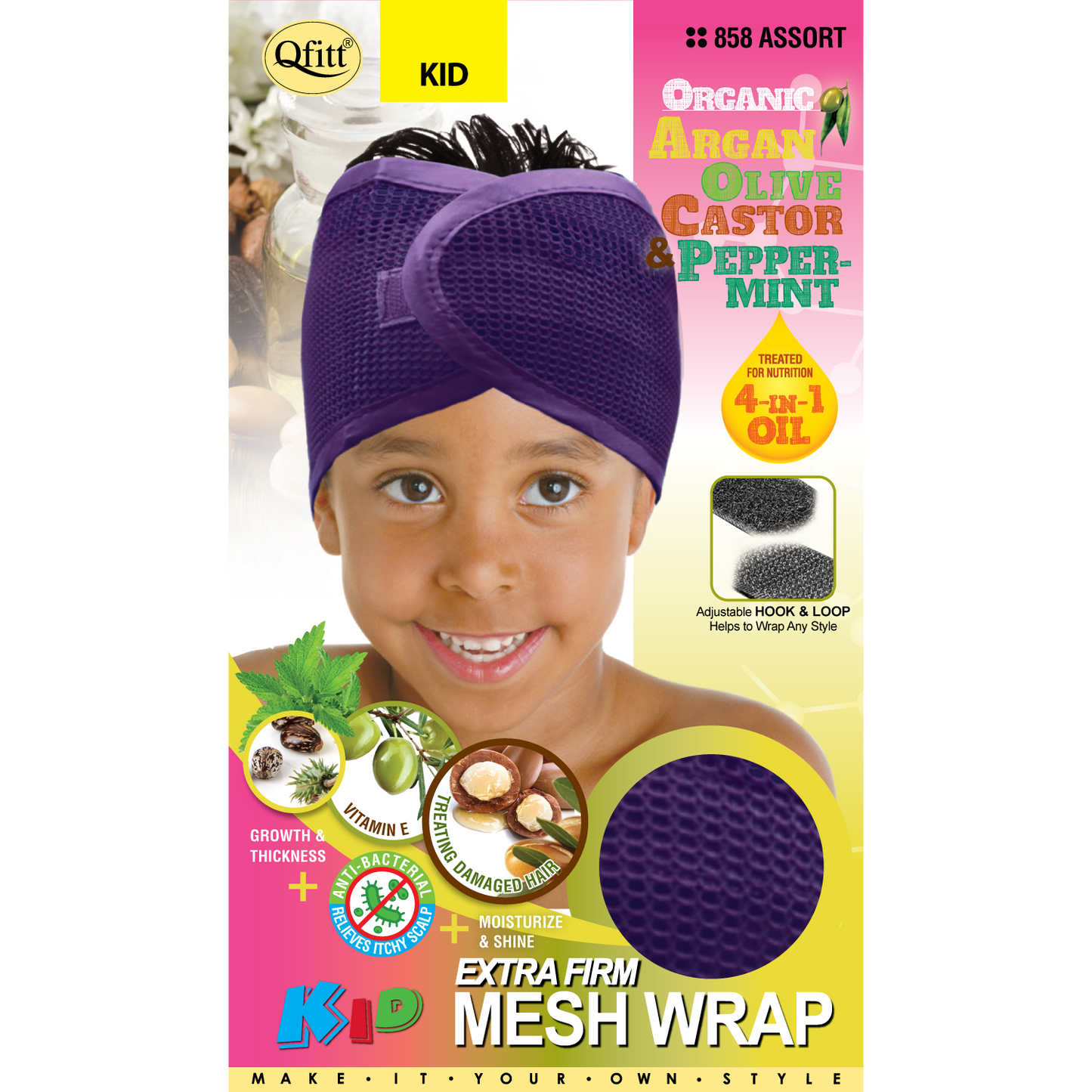 KIDS ORGANIC EXTRA FIRM MESH WRAP