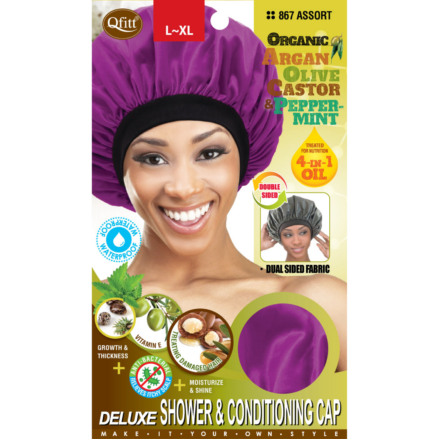 ORGANIC DELUXE SHOWER & CONDITIONING CAP