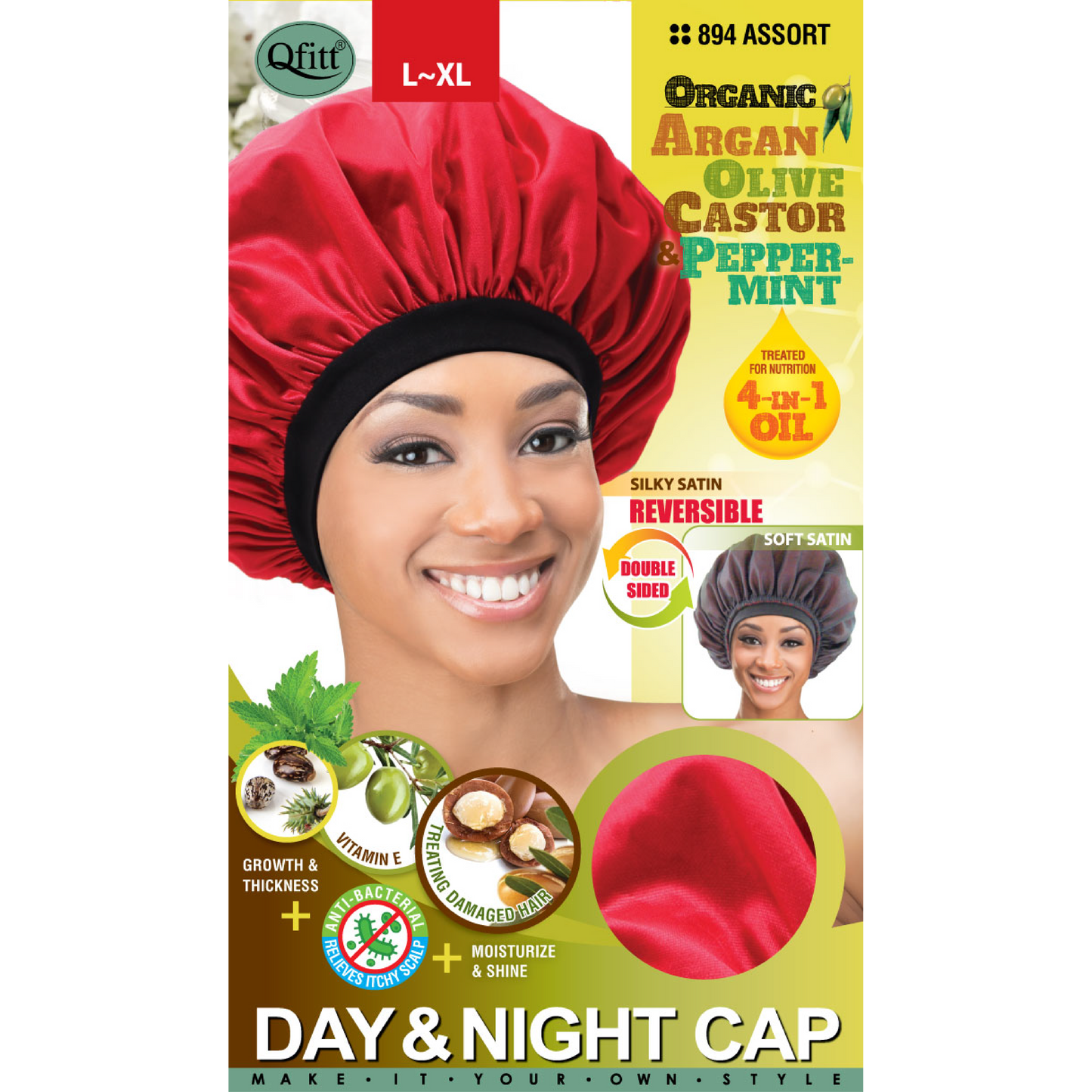X-LARGE ORGANIC REVERSIBLE DAY&NIGHT CAP
