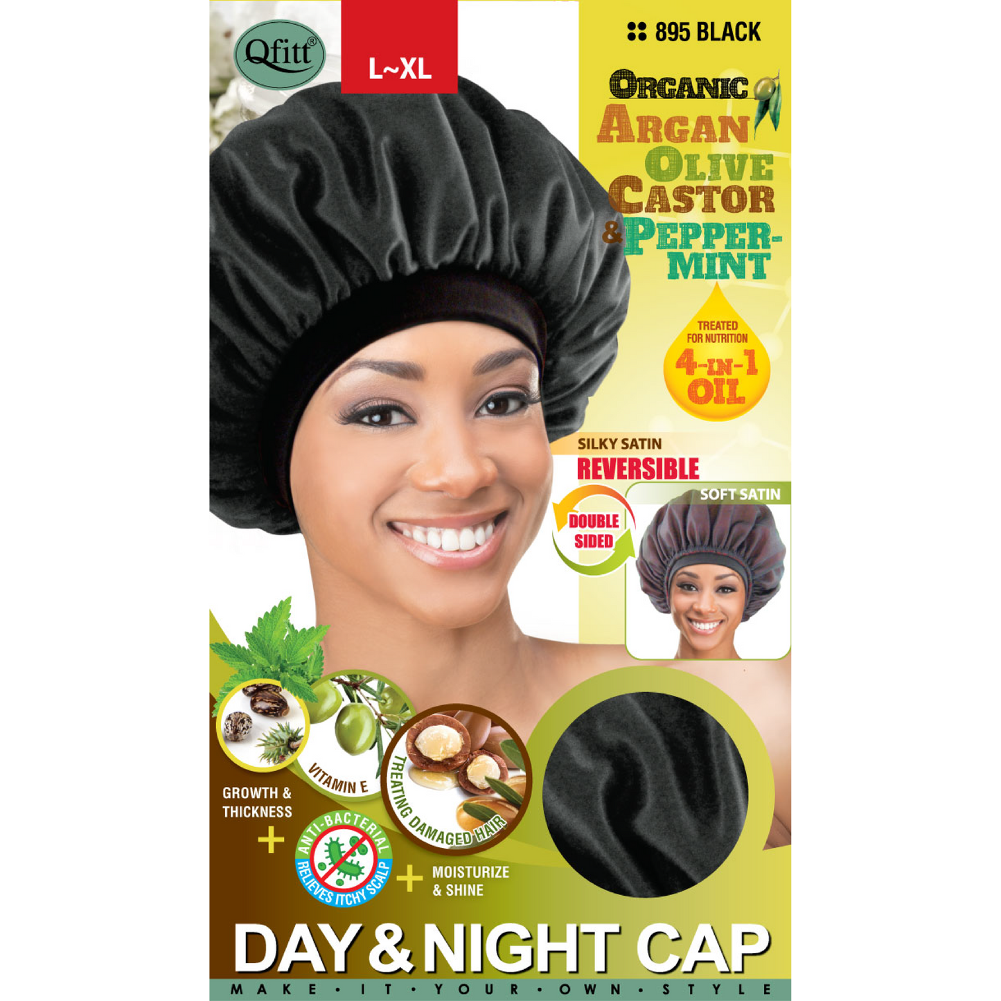 X-LARGE ORGANIC REVERSIBLE DAY&NIGHT CAP