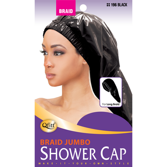 BRAID SHOWER CAP [BLACK]