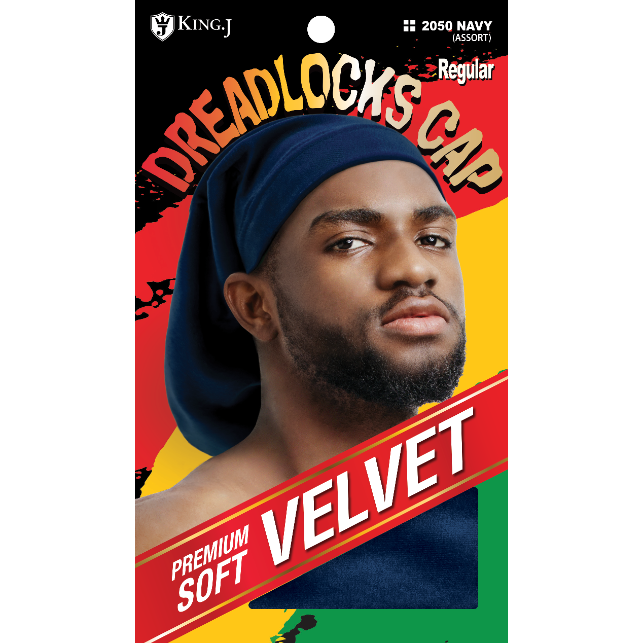 VELVET DREADLOK CAP [ASSORT-6PC/PK]