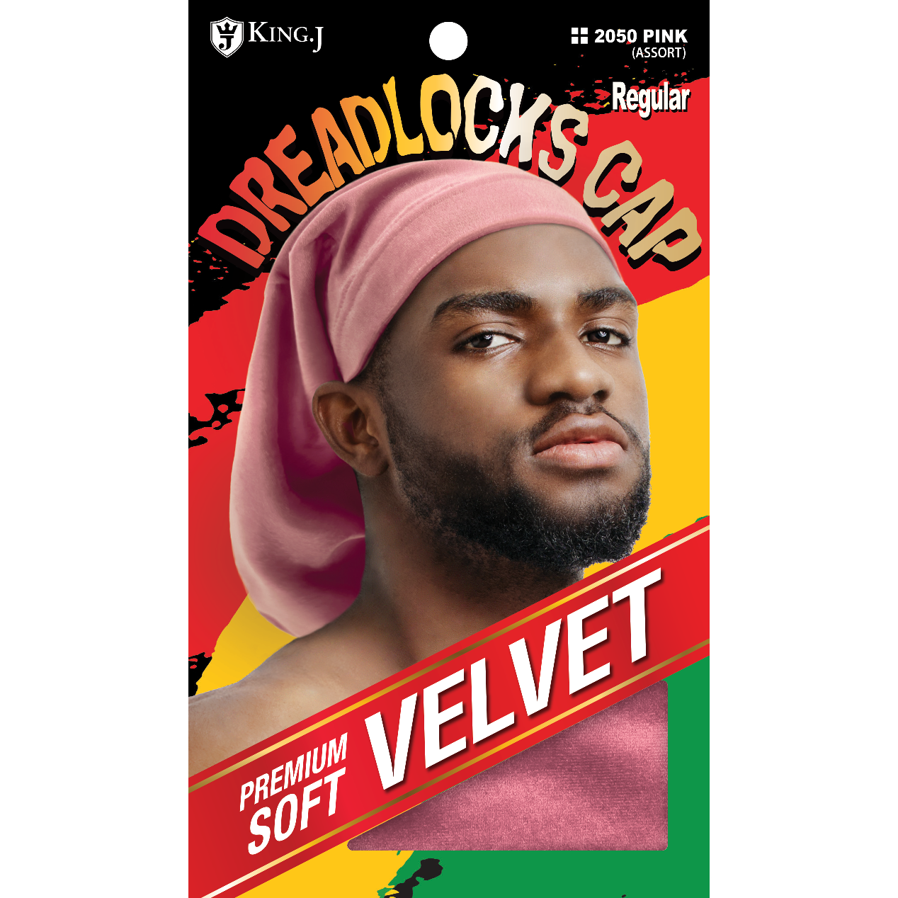 VELVET DREADLOK CAP [ASSORT-6PC/PK]