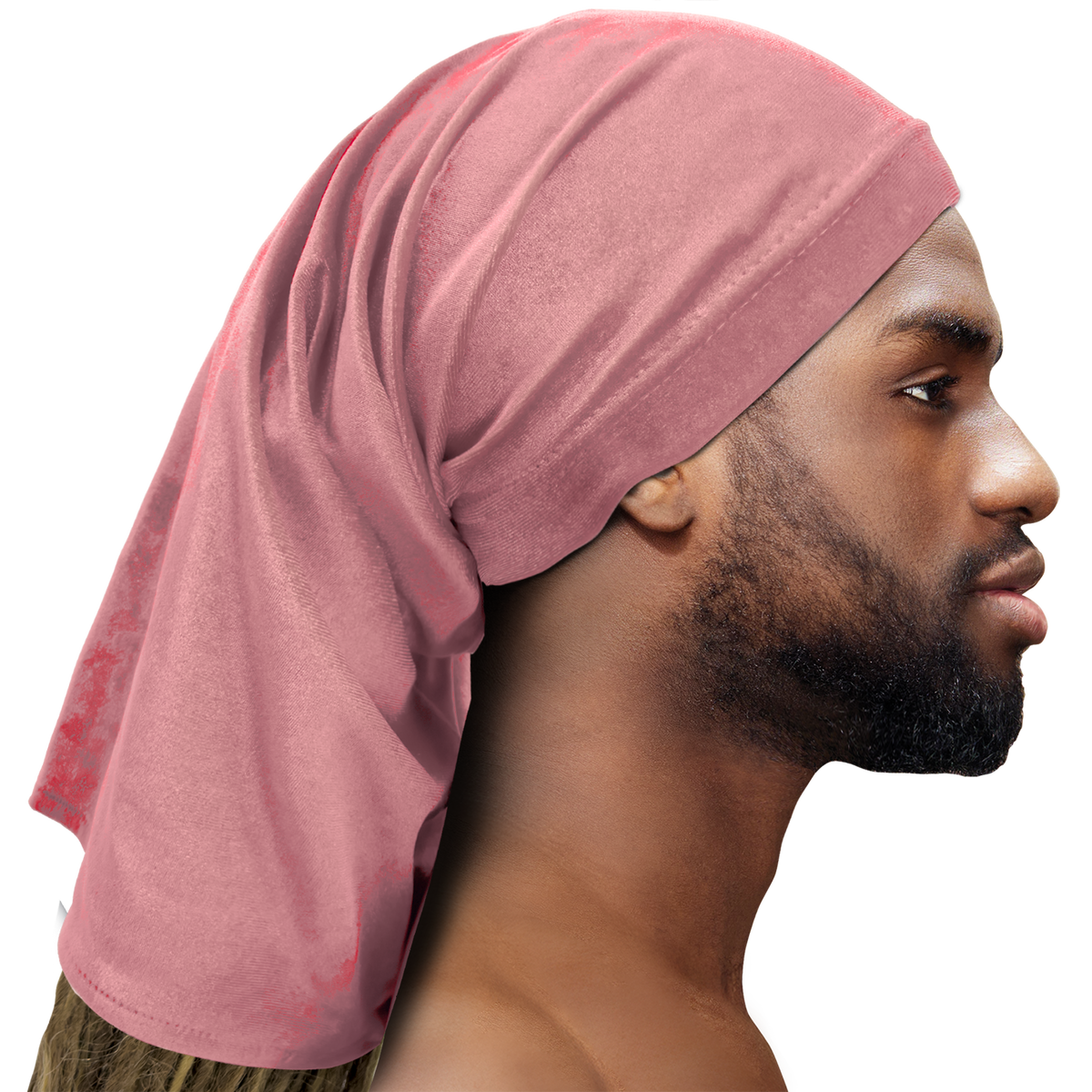 Velvet Dreadlok Cap Tube - 6 pcs set