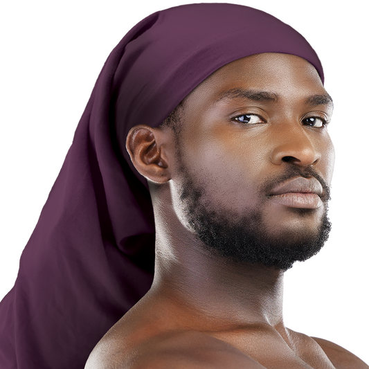 (Super Long) Soft Jersey Dreadlocks Cap - 6 pcs set