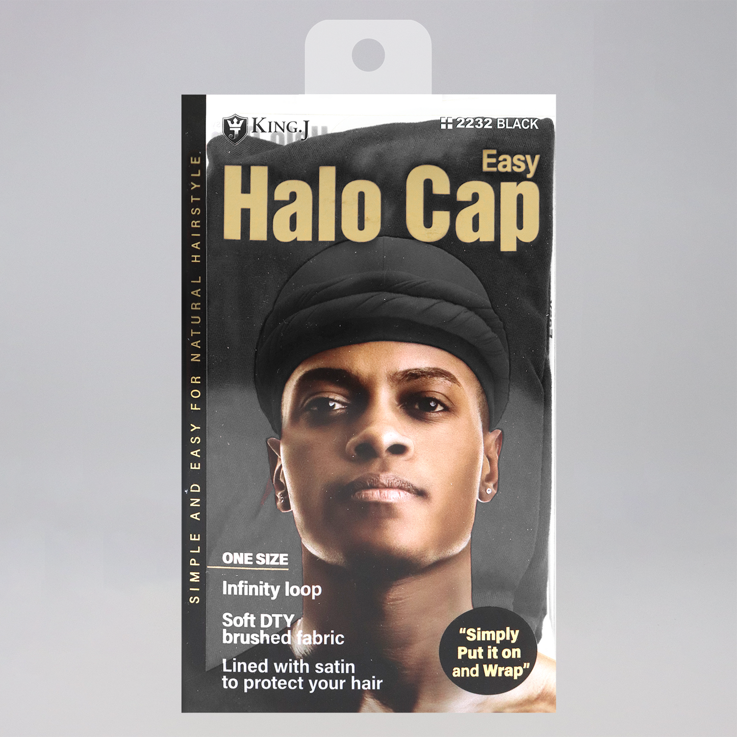 EASY HALO CAP [BLACK]