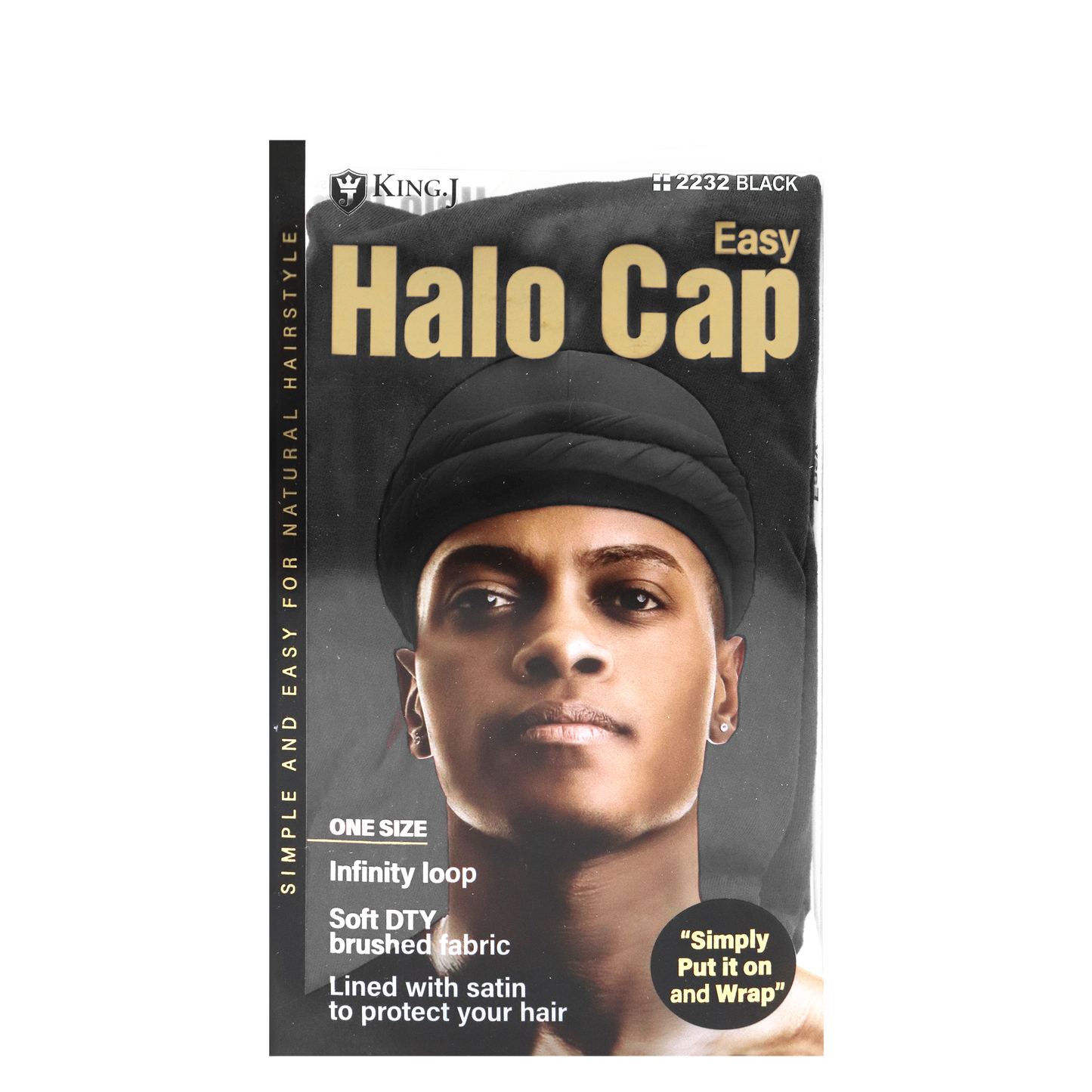 EASY HALO CAP [BLACK]