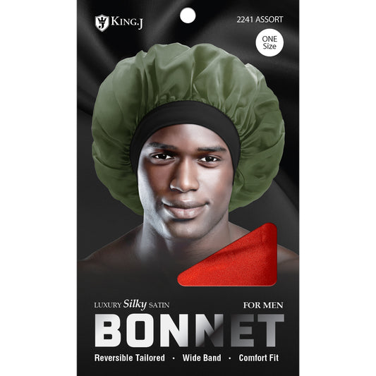 SILKY BONNET FOR MAN [ASSORT-6 PIECES SET]