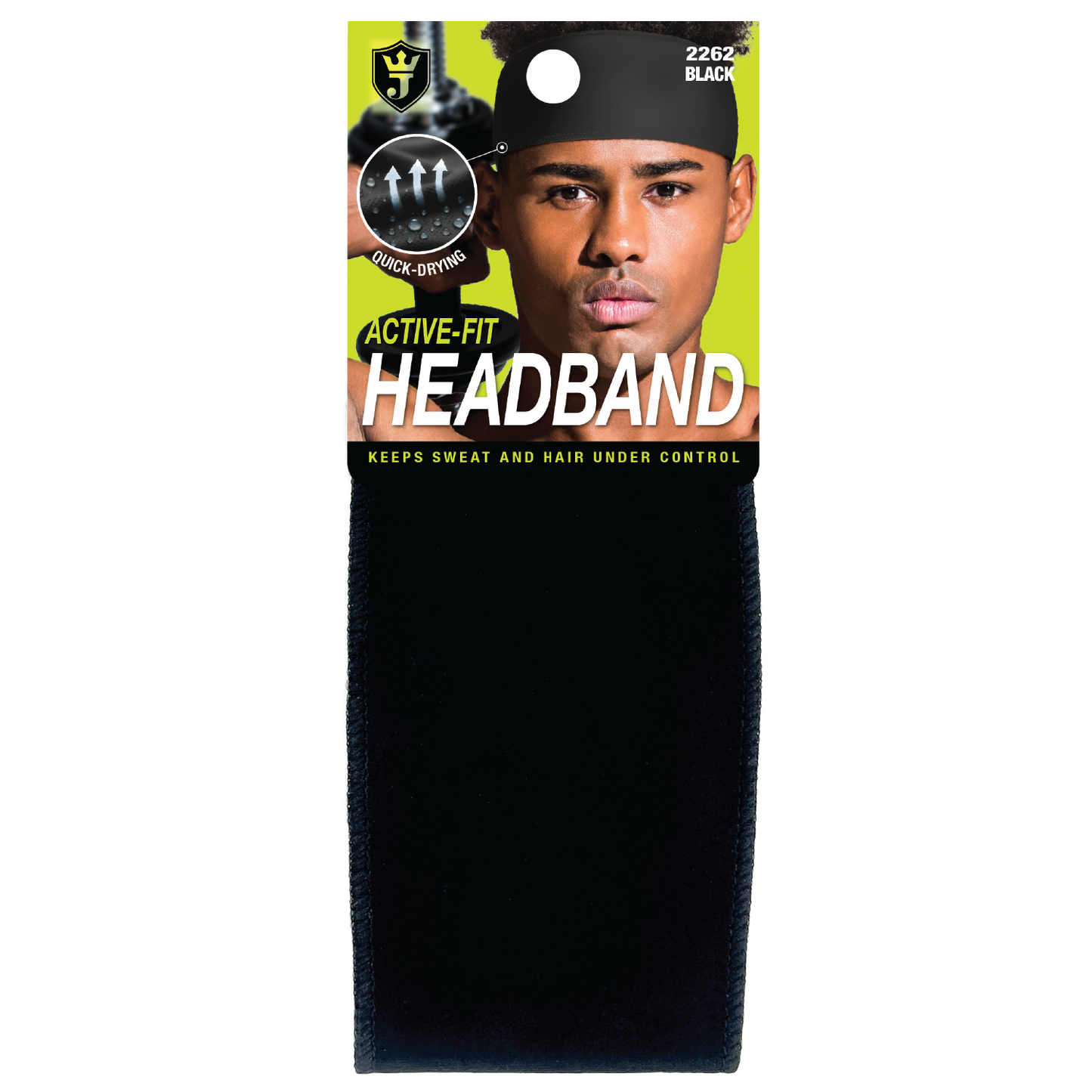 ACTIVE-FIT HEADBAND [BLACK]