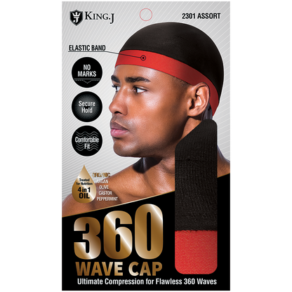 King J Wave Cap - 12 pcs set