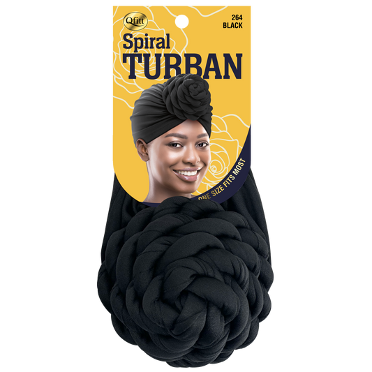 Spiral Turban [BLACK]