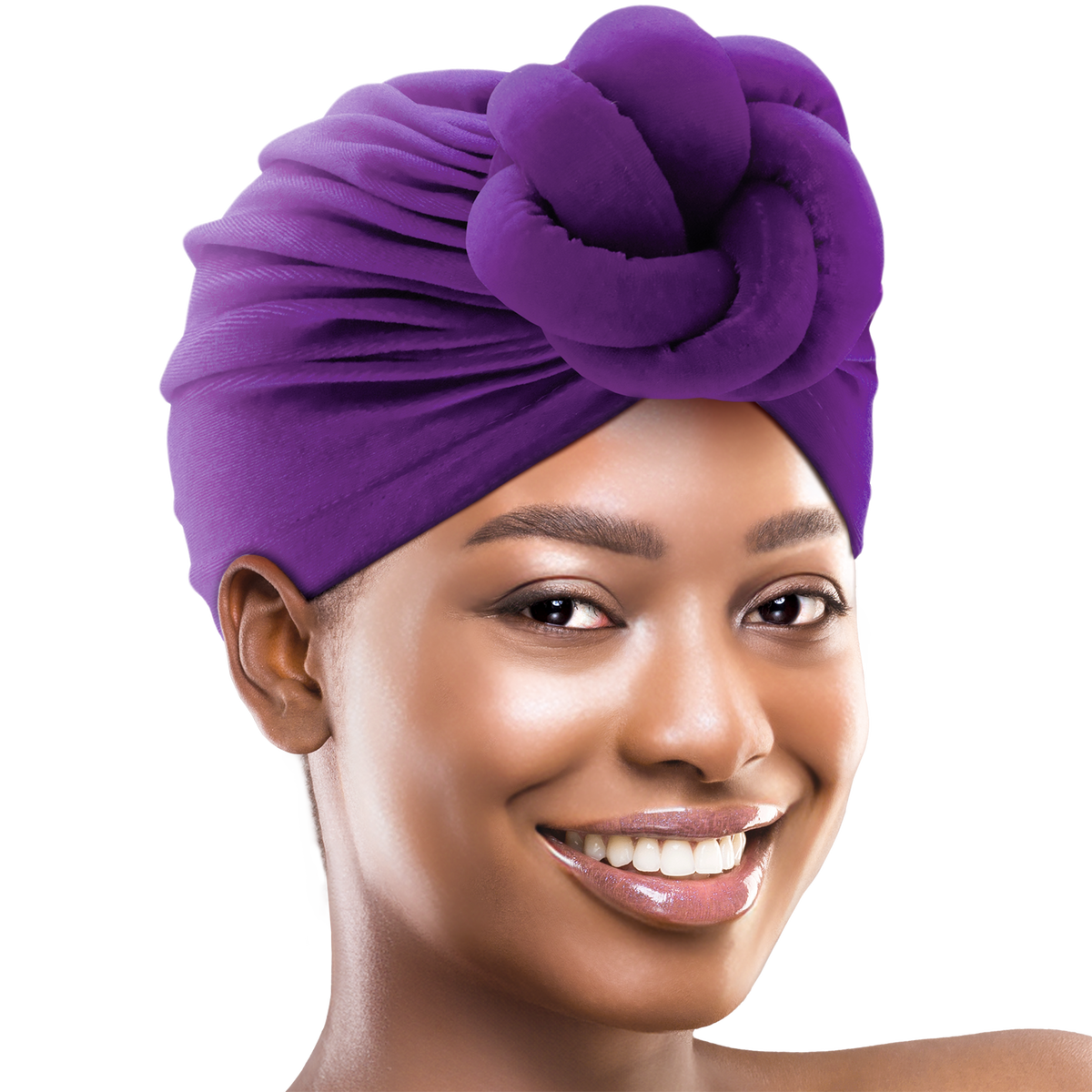 Knotted Turban - 6 pcs set