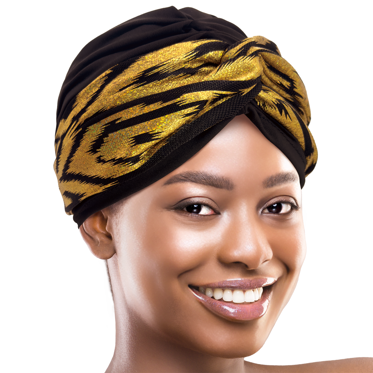 Qfitt Headband Turban with a stylish twisted design for comfortable everyday wear