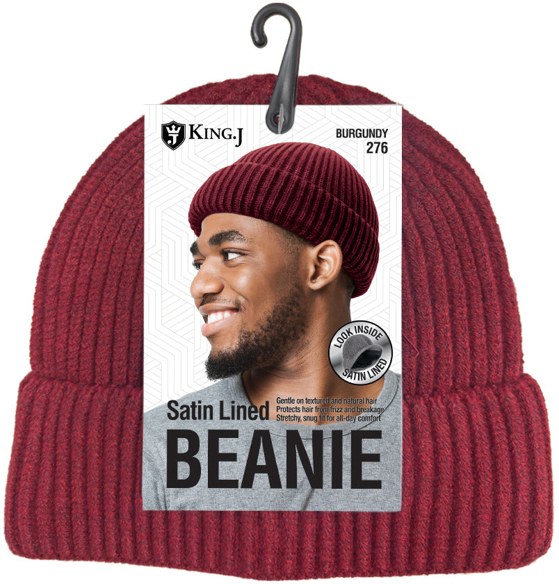 SATIN LINED BEANIE – Qfitt