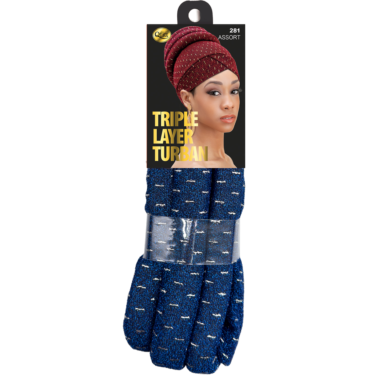 Triple Layer Turban - 6 pcs set