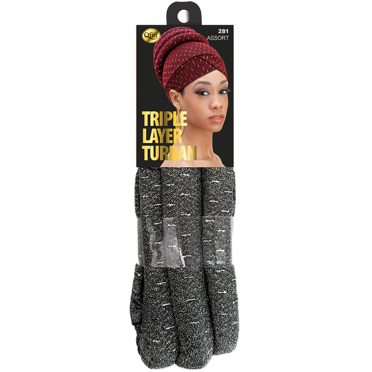 Triple Layer Turban - 6 pcs set