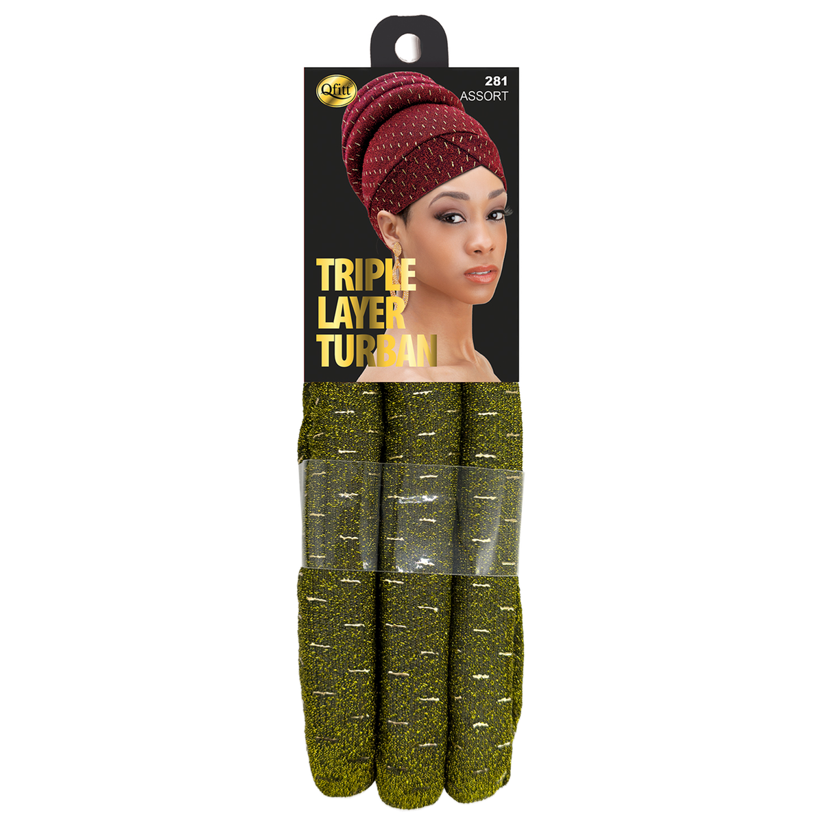 Triple Layer Turban - 6 pcs set